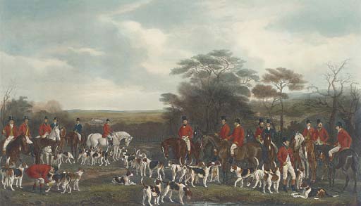 Richard Sutton And The Quorn Hounds — Sir Francis Grant