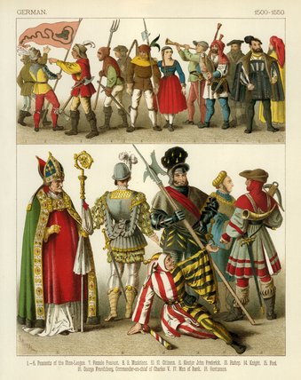 German Costume - (11) — Albert Kretschmer