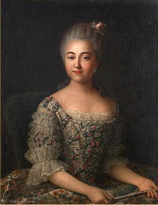 Varvara Sheremetev, Later Countess Razumovsky — Ivan Petrovich Argunov