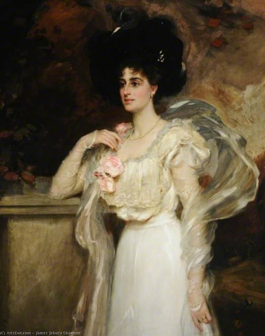 Portrait Of A Lady — Sir James Jebusa Shannon