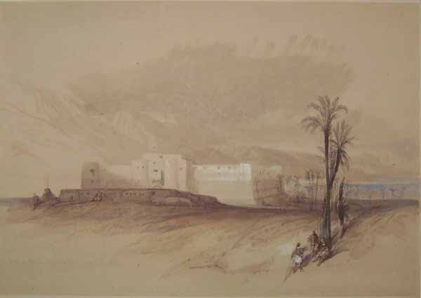 The Fortress Of Akabah, Arabia, Petraea — David Roberts