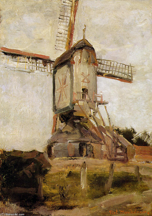 Mill Of Heeswijk Sun — Piet Mondrian