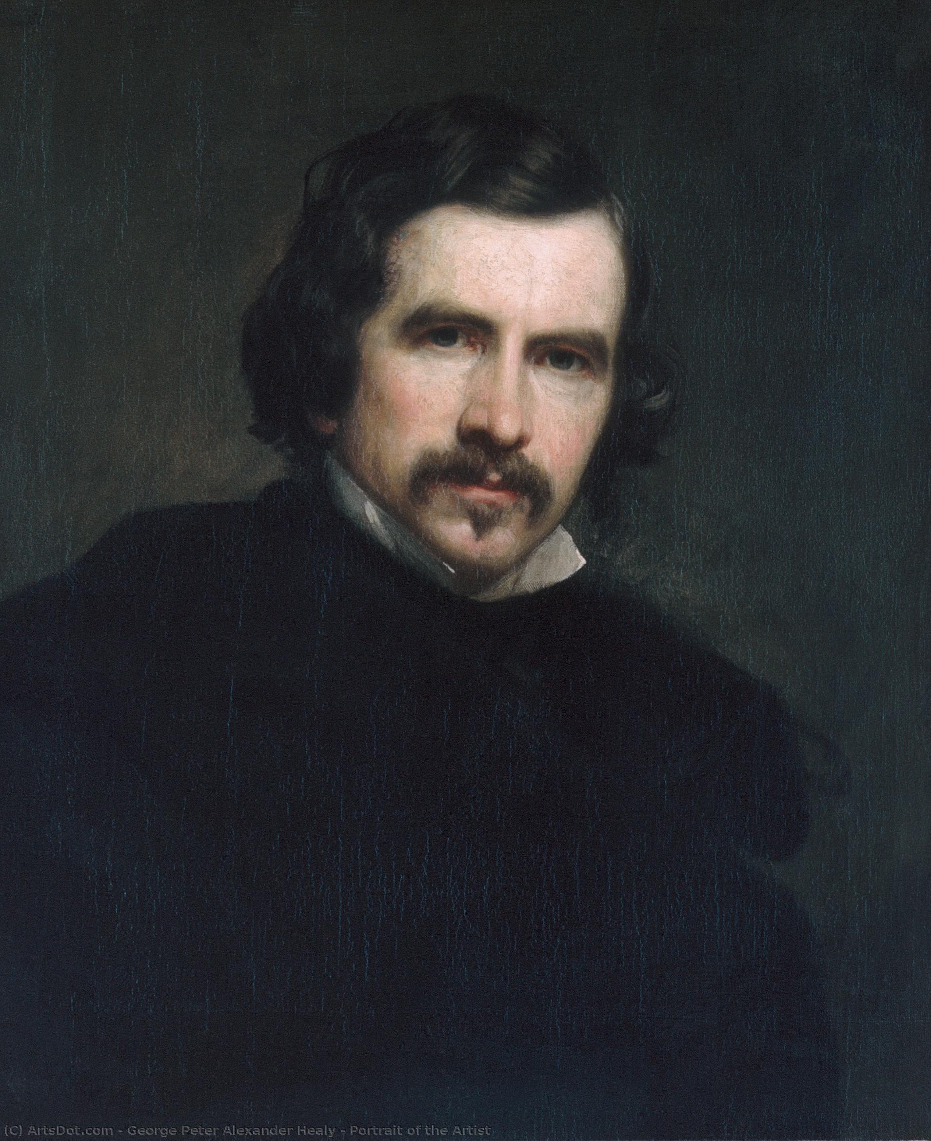 Portrait Of The Artist — George Peter Alexander Healy