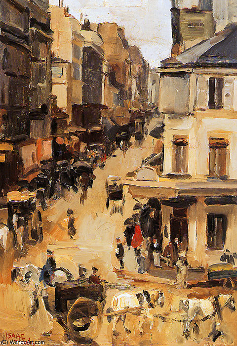 Rue Clignancourt — Isak Lazars Israels
