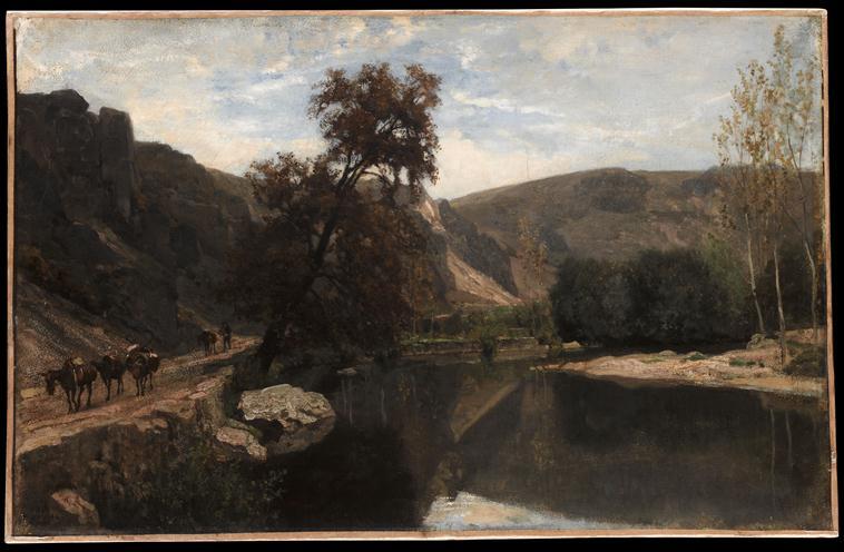 Les Bords Du Cousin, Pres D'avallon — Charles-françois Daubigny