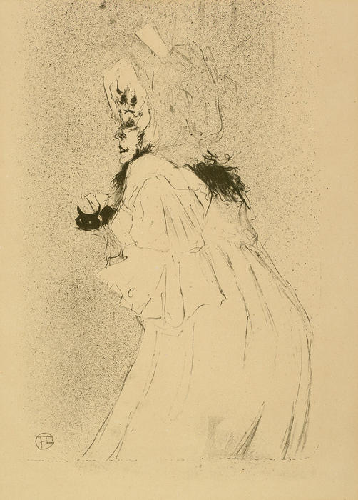 Miss May Belfort Welcoming — Henri De Toulouse-lautrec
