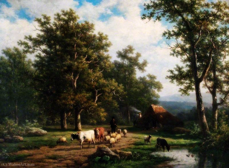 A Landscape — Alexander Joseph Daiwaille