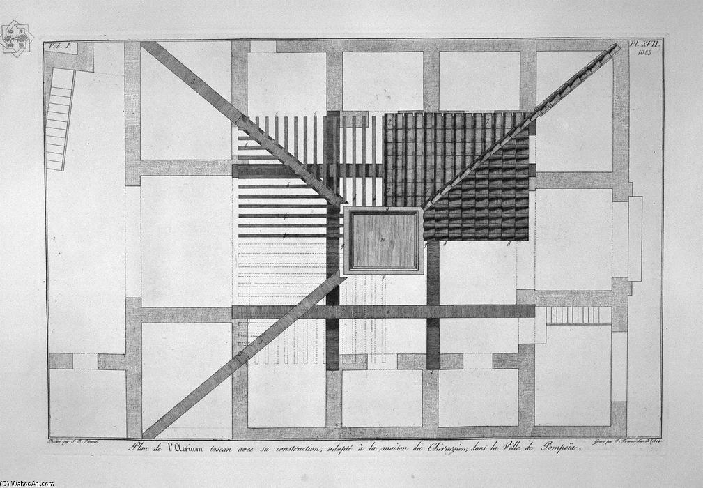 Interior Of House Cavedio — Giovanni Battista Piranesi