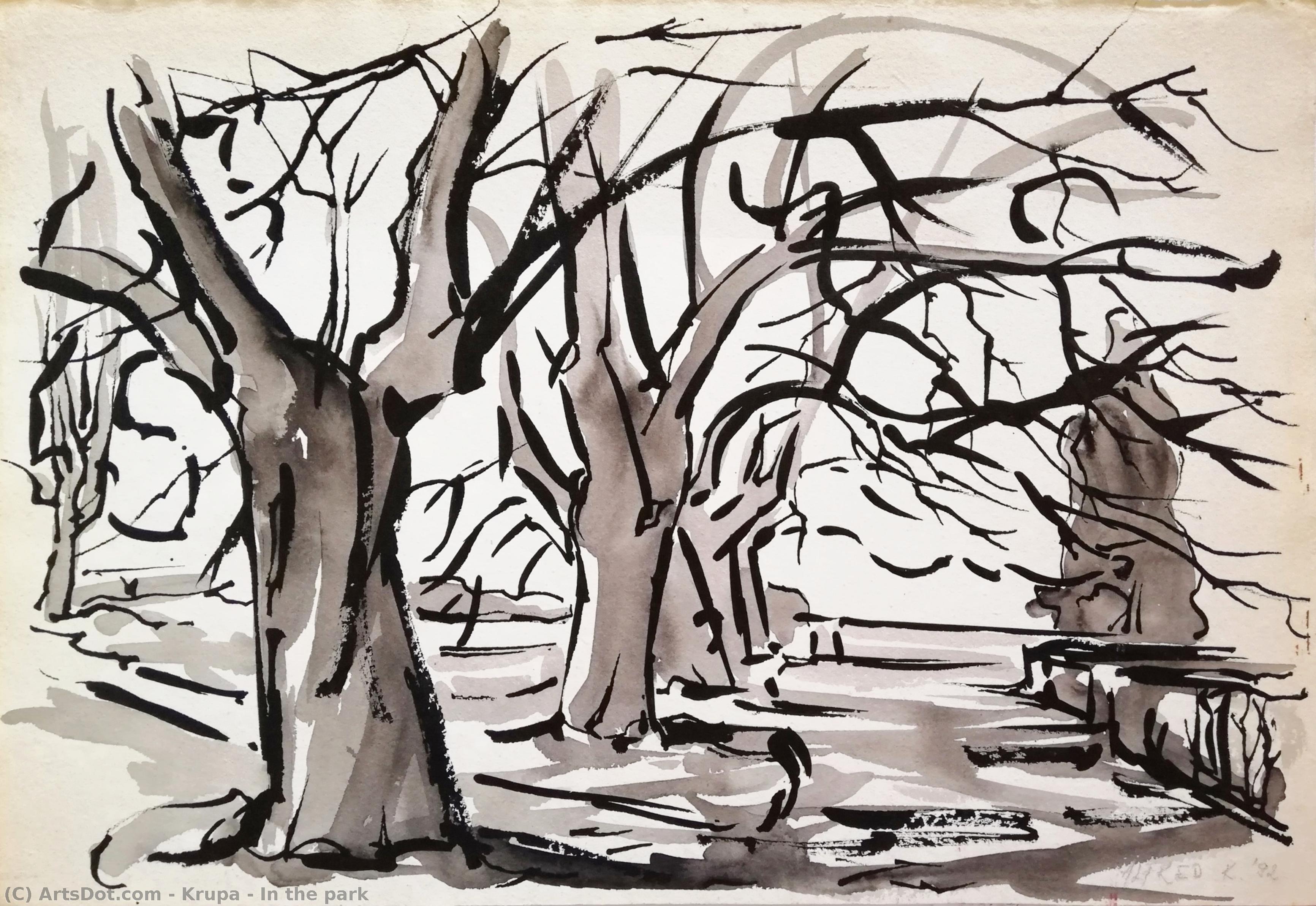 In The Park — Алфред Фреди Крупа
