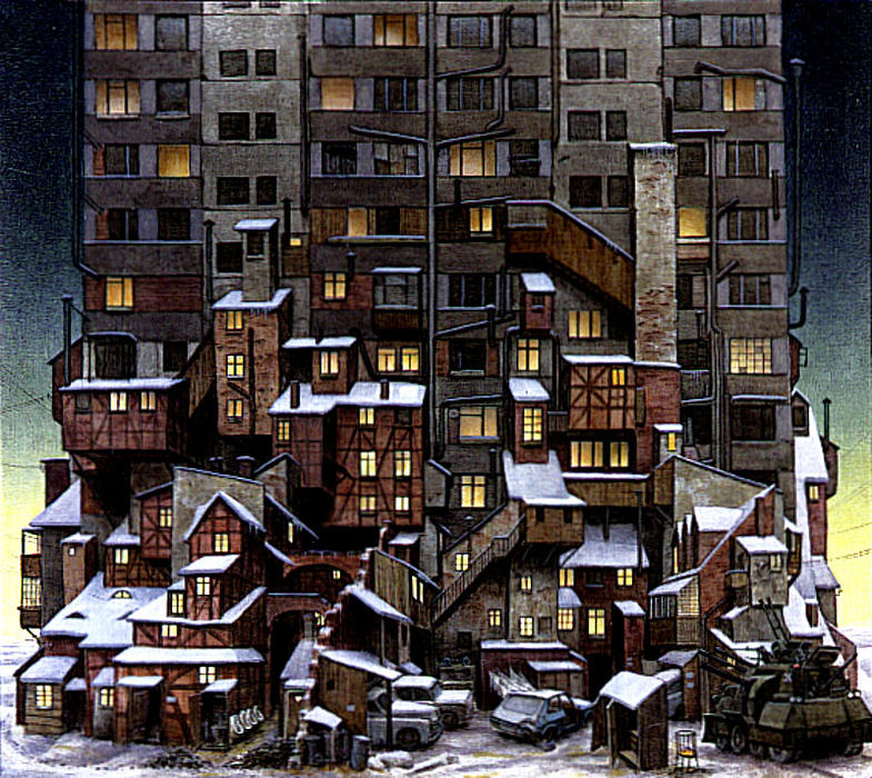 There Is Peace In The Block — Jacek Yerka