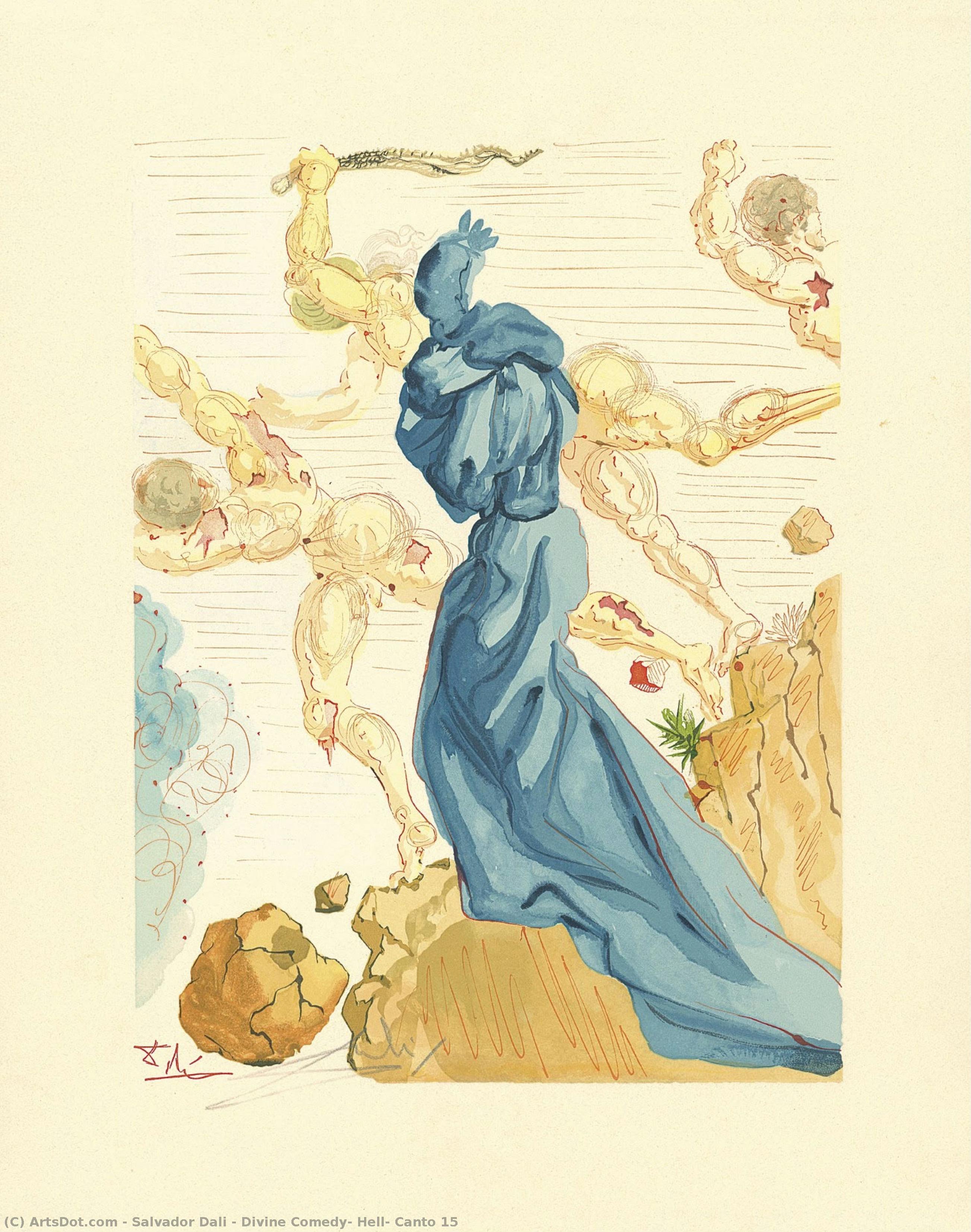 Die Hölle Aus Der Göttlichen Komödie — Salvador Dalí