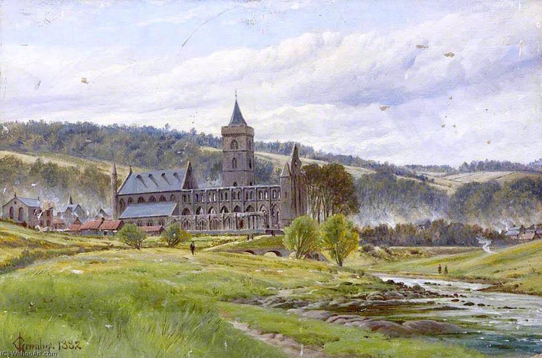 Dunblane Cathedral From The North — James M Robert Greenlees