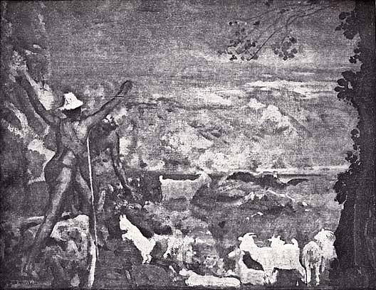 Hill To Hill, (painting) — Arthur B. Davies