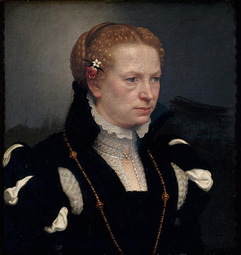 Portrait De Femme — Moroni, Giovanni Battista