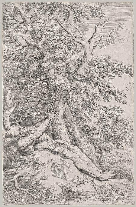 Saint William Of Maleval — Salvator Rosa