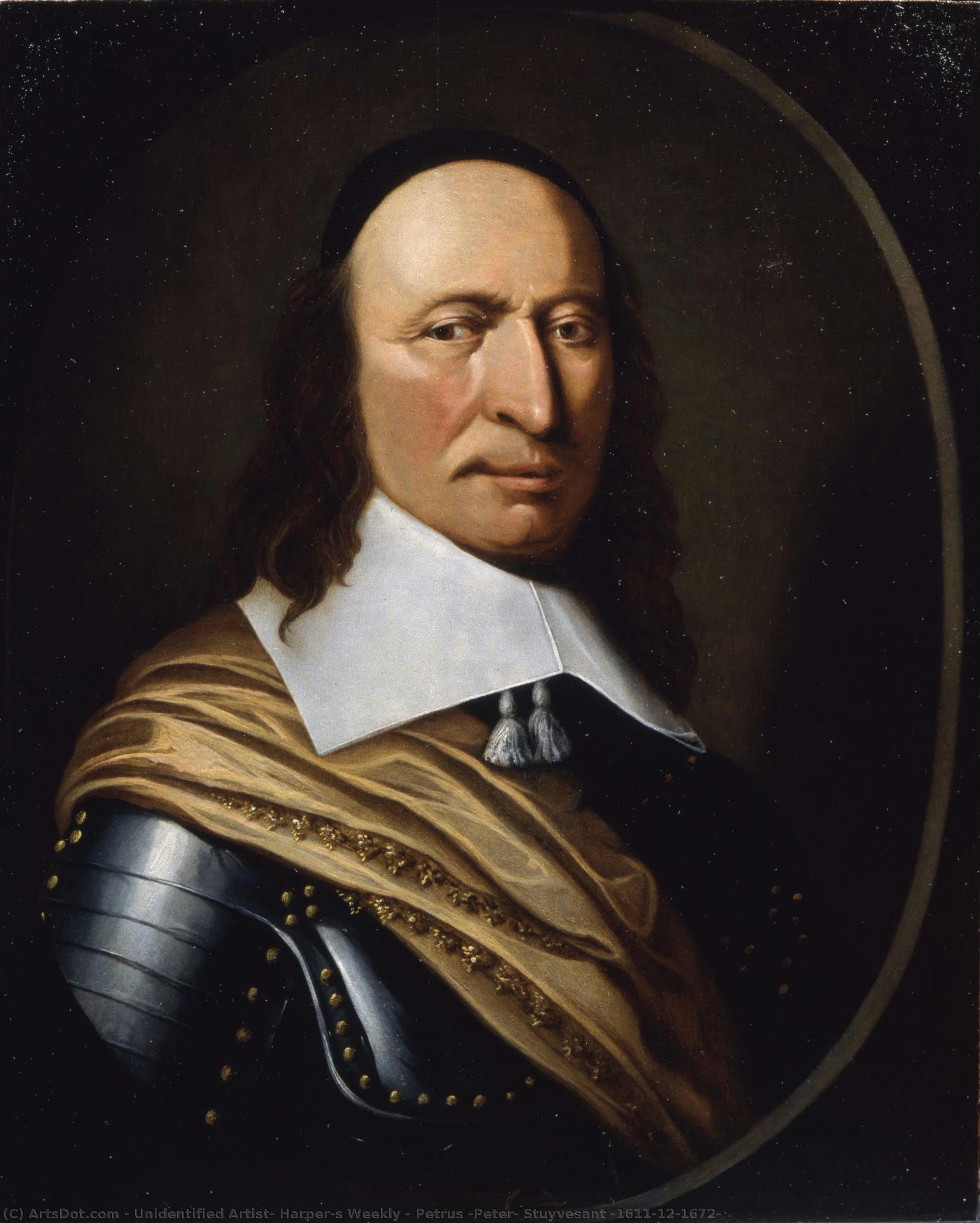 Petrus (peter) Stuyvesant (1611/12–1672) — Unidentified Artist, Harper's Weekly
