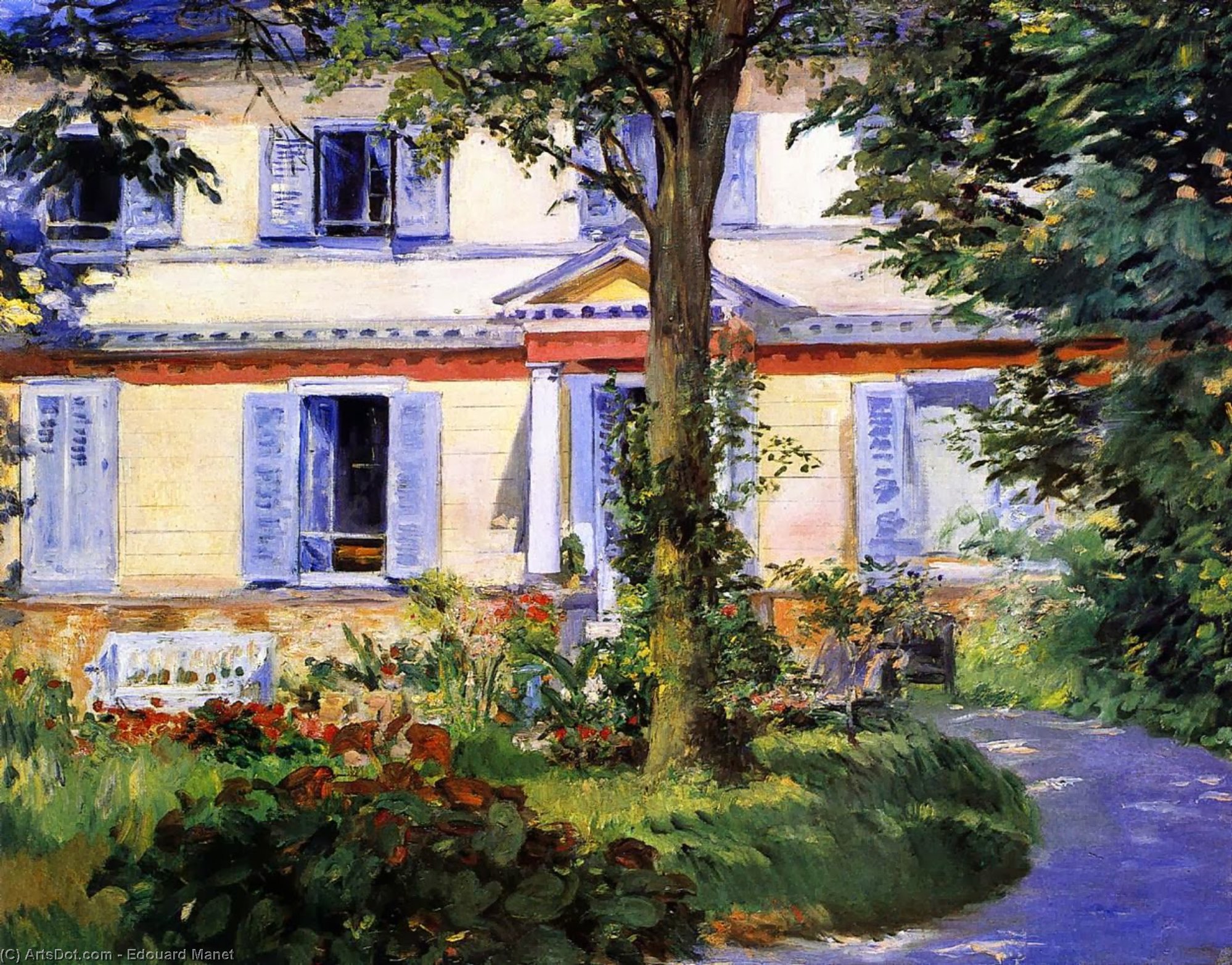 The House At Rueil — Мане