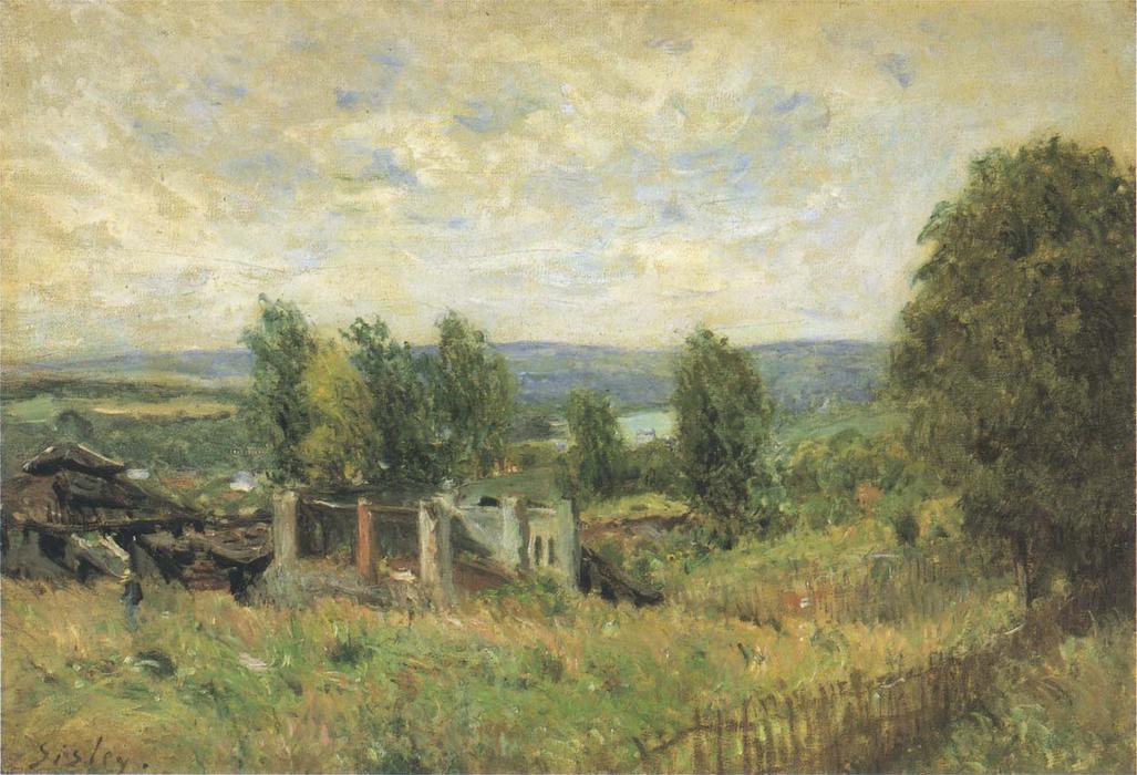 Landscape In Summer — Alfred Sisley