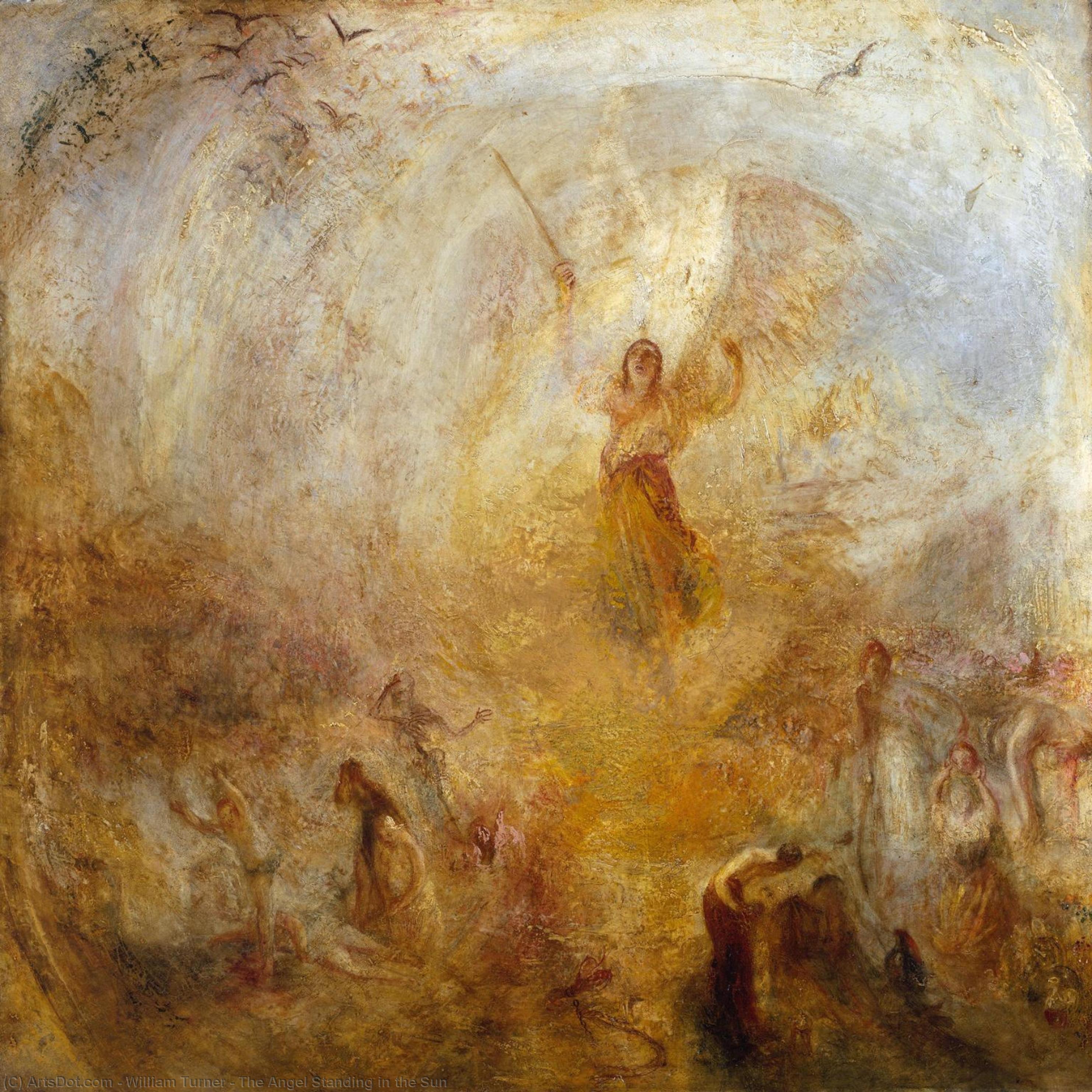 The Angel Standing In The Sun — ウィリアム・ターナー