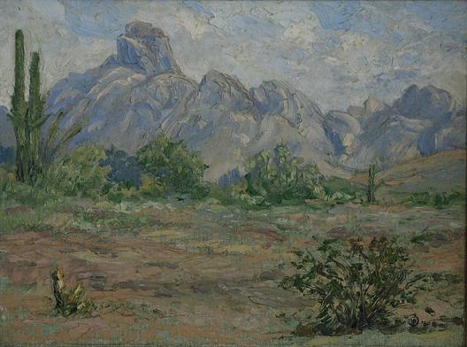 Storm Approaching, (painting) — Mary Agnes Yerkes