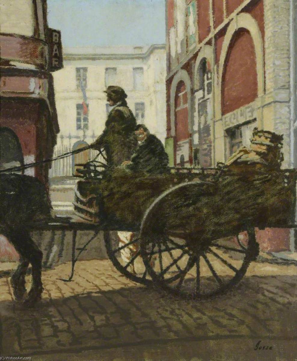 Homeward Bound, La Rue St Remi, Dieppe, France — Laura Sylvia Gosse