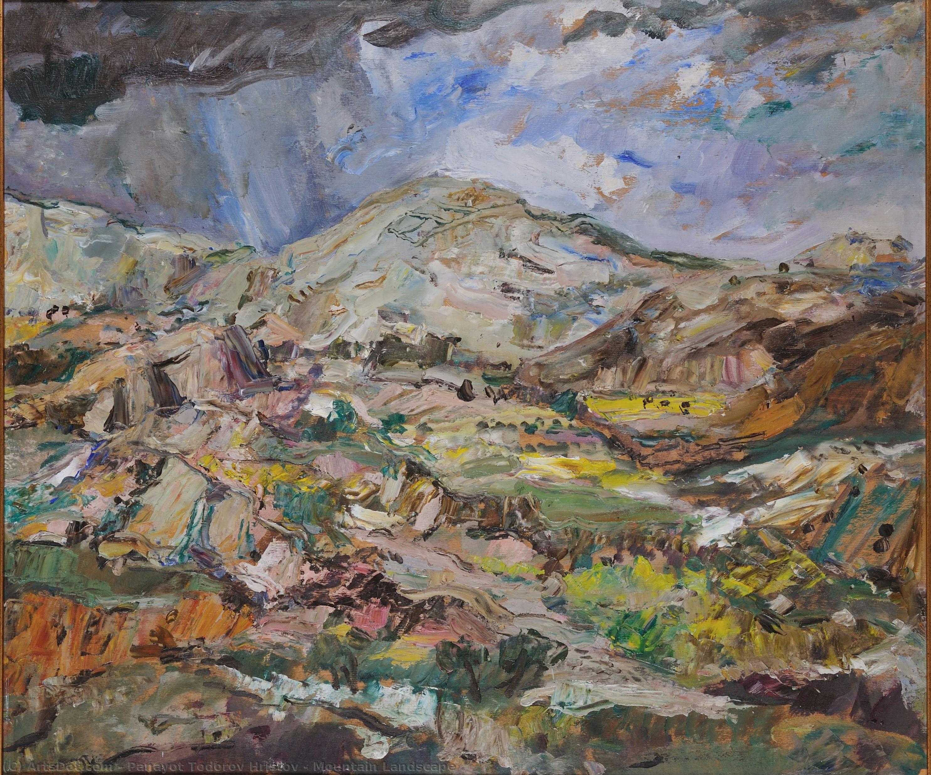 Mountain Landscape — Панајот Тодоров Христов