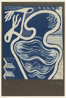 Tiger Rag From The Portfolio 12 Blue Prints — John Banting