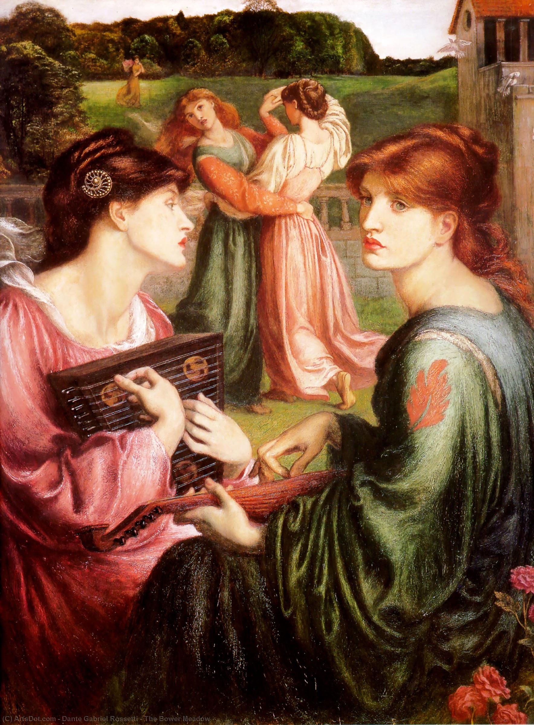 The Bower Meadow — Dante Gabriel Rossetti