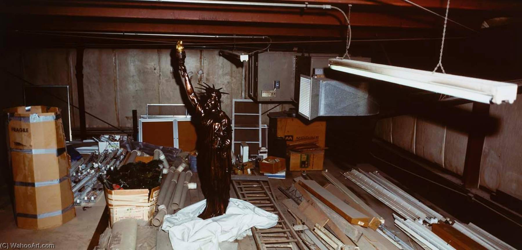 Statue Of Liberty, Lincoln, Nebraska, From The Portfolio Statues Of Liberty — Arthur Taussig