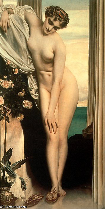 Venus Disrobing For The Bath — フレデリック・レイトン