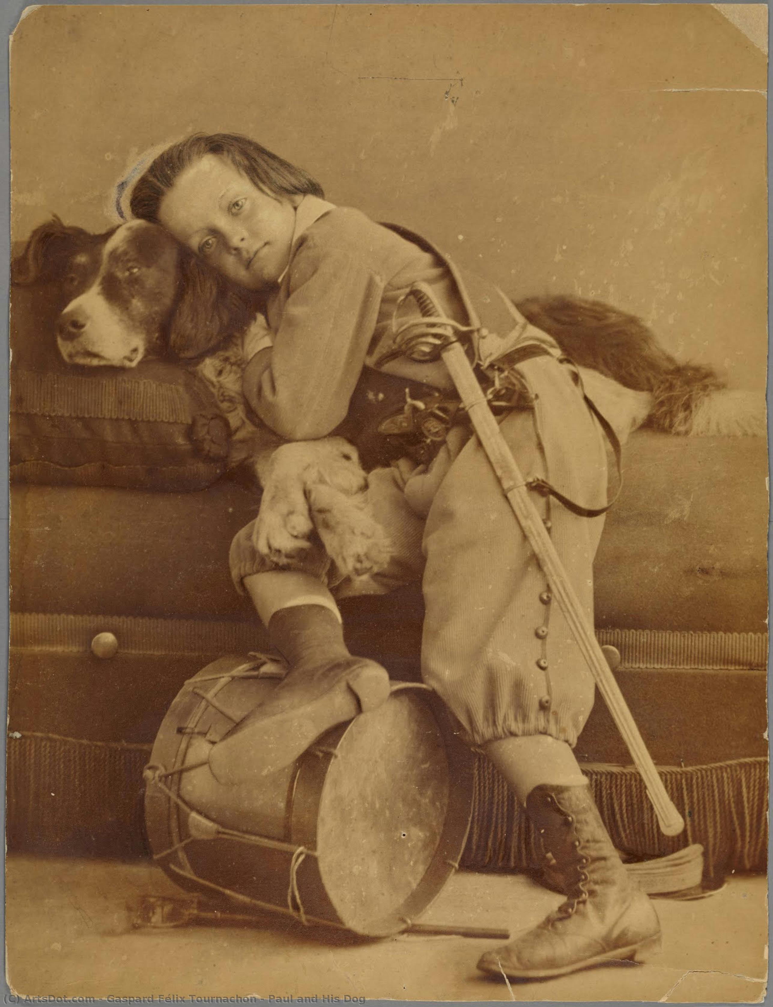 Paul Und Sein Hund — Gaspard Félix Tournachon