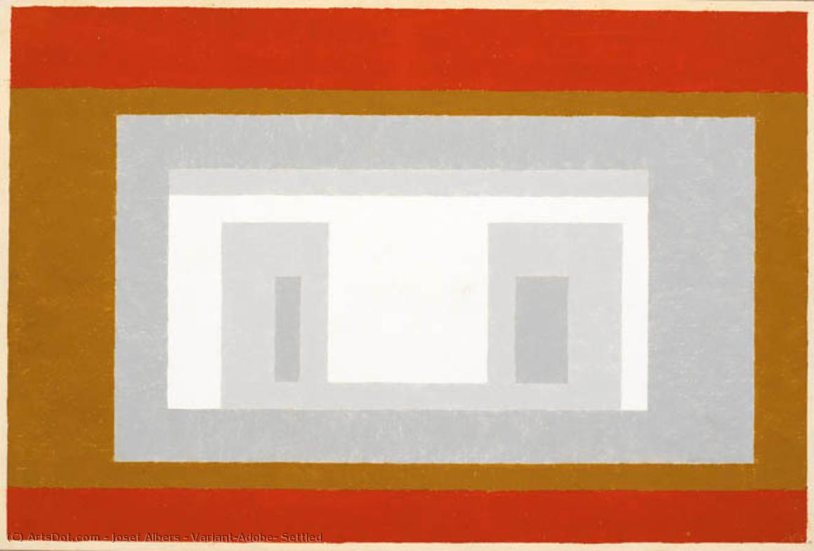 Variant/adobe: Settled — Josef Albers