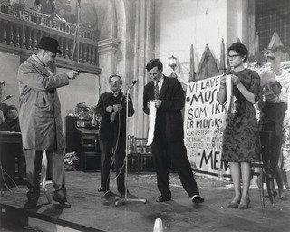 In Memoriam To Adriano Olivetti, Version 1 Poem, Performed During Fluxus Musik Og Anti Musik Det Instrumentale Teater, Nikolai Kirke, Copenhagen, November 23, 1962 — George Maciunas