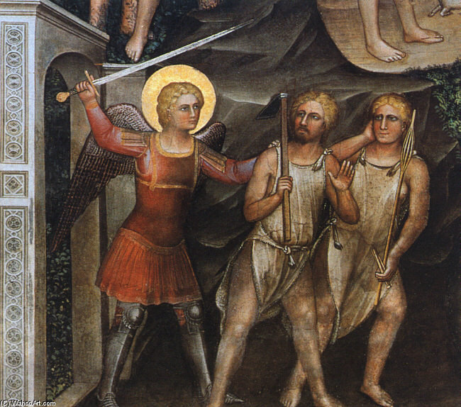 Adam And Eve (detail) — Giusto De' Menabuoi