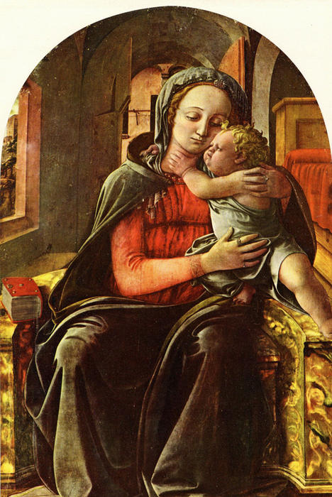 Madonna Enthroned — フィリッポ・リッピ
