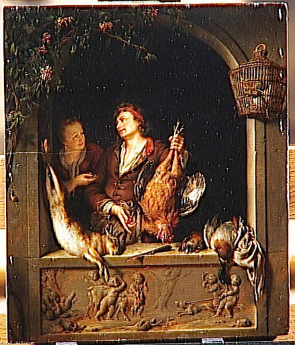 Le Marchand De Gibier — Willem Van Mieris
