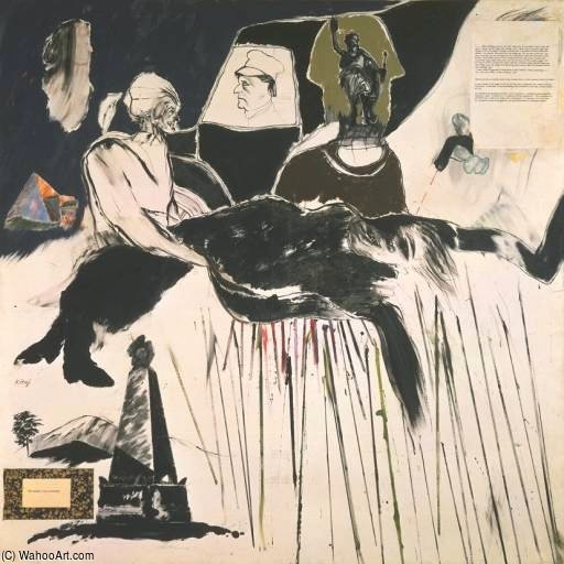 The Murder Of Rosa Luxemburg — Ronald Brooks Kitaj