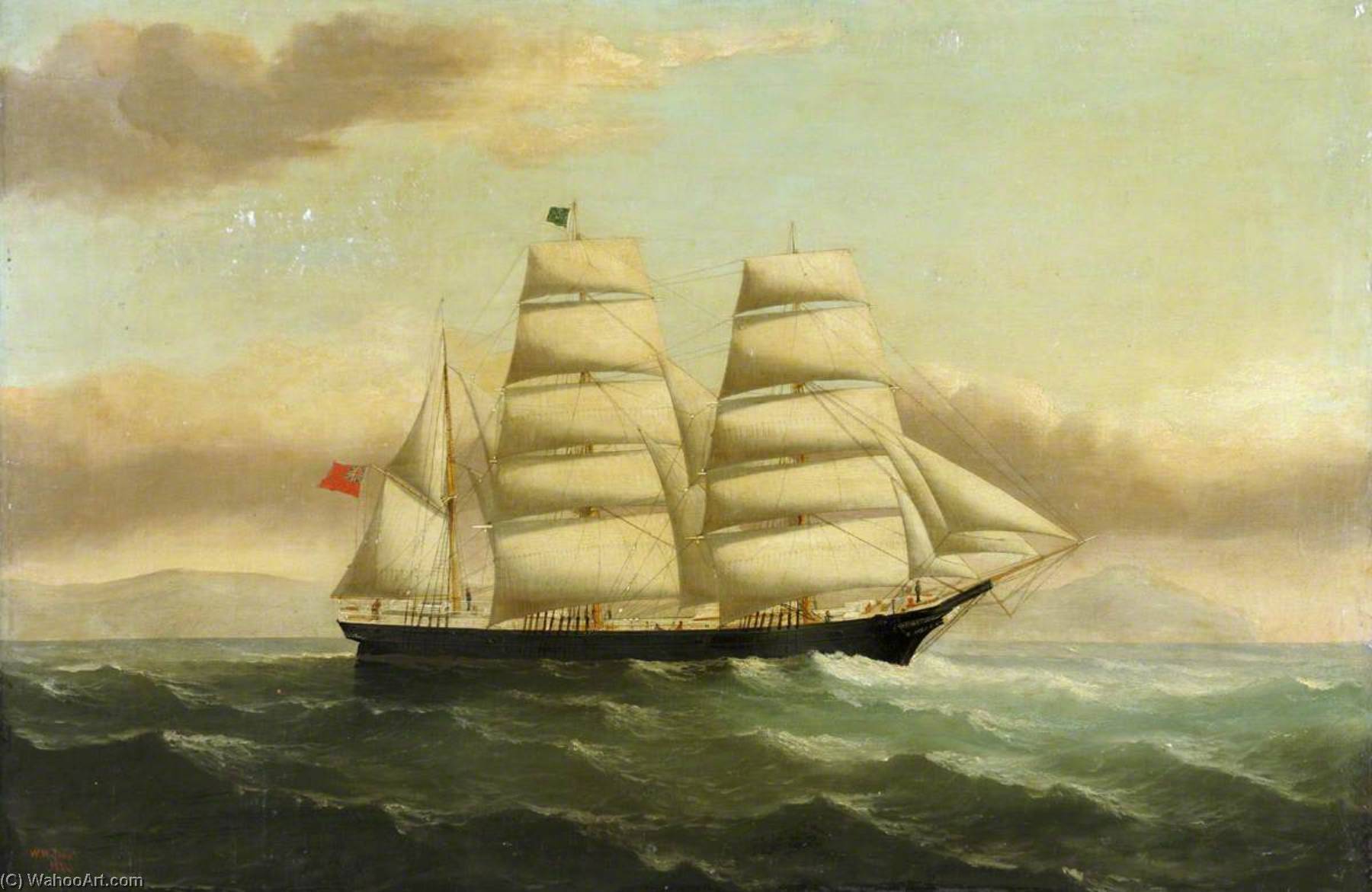 The Barque 'minnie Carvill' — William Horde Yorke