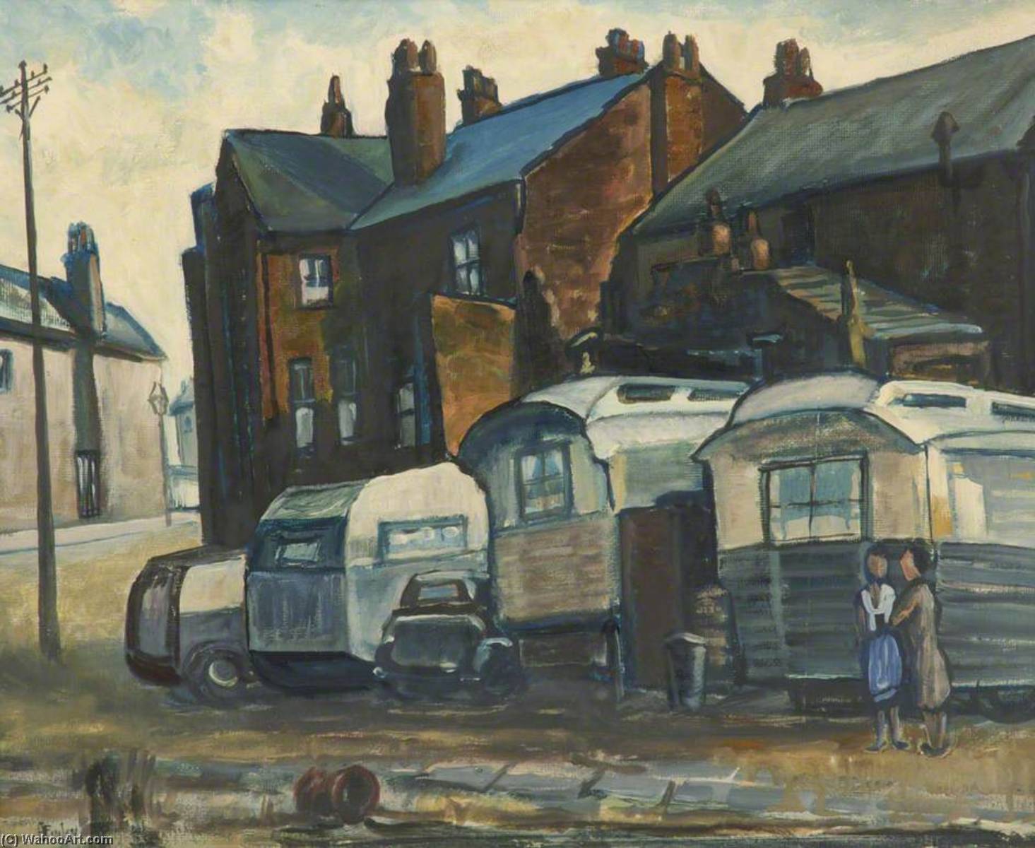 Caravans, Oldfield Road — Edward William Finley