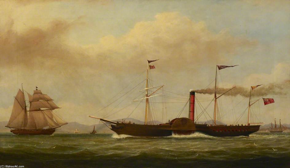 The Paddle Steamer 'commodore' — William Clark