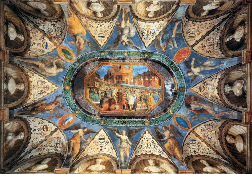 Ceiling Decoration — Girolamo Genga