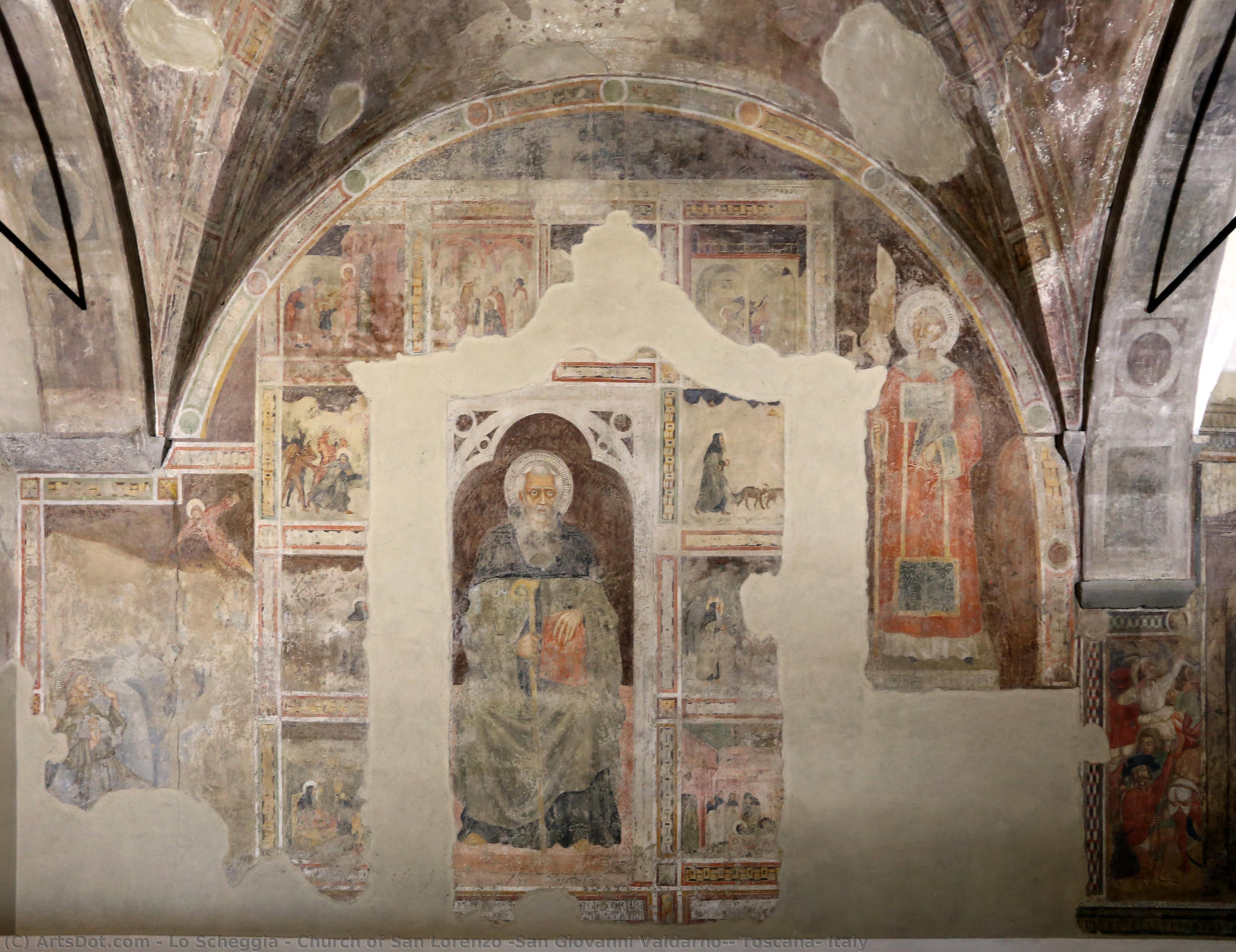 Church Of San Lorenzo (san Giovanni Valdarno), Toscana, Italy — Lo Scheggia