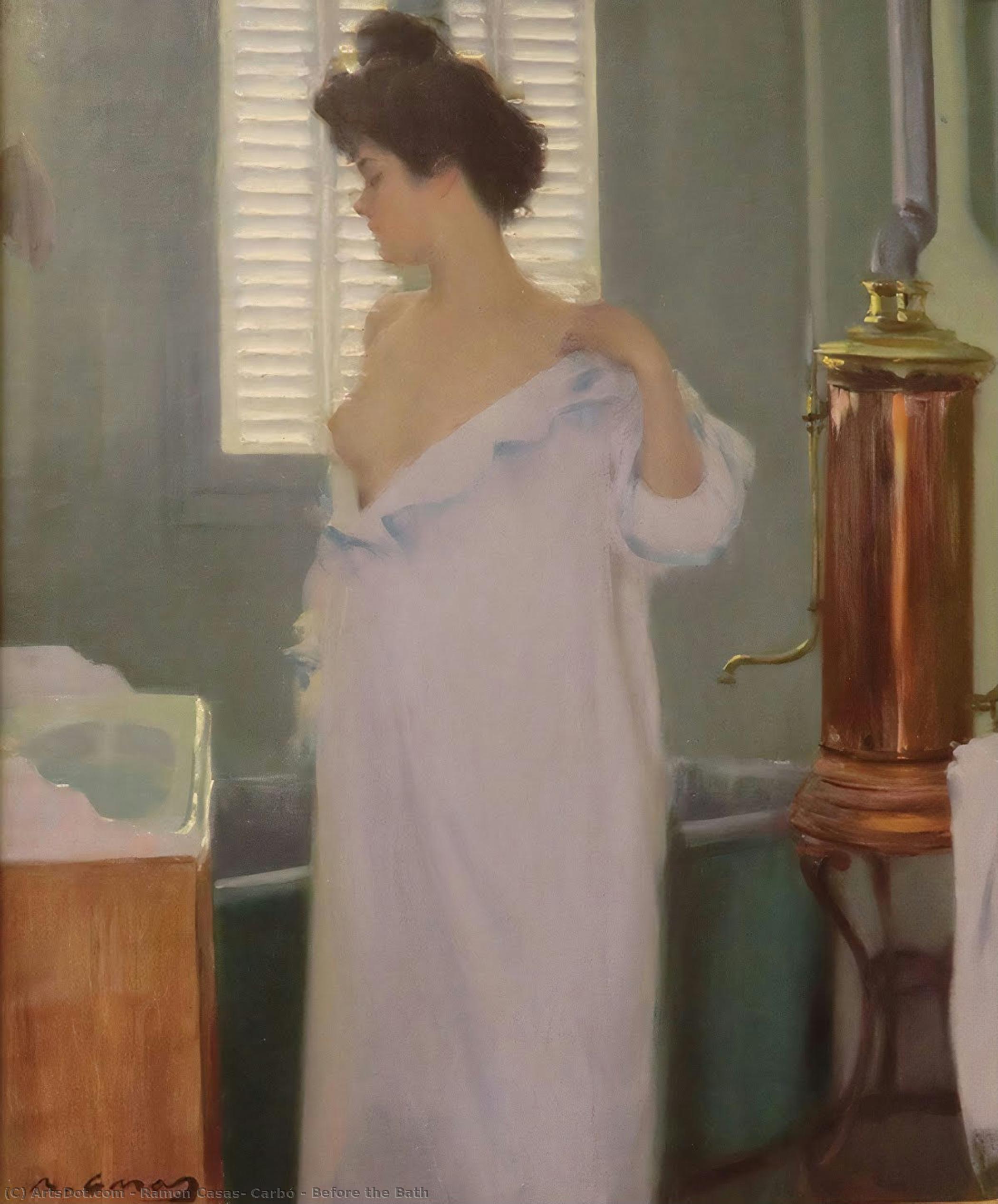 Before The Bath — Ramon Casas Carbó