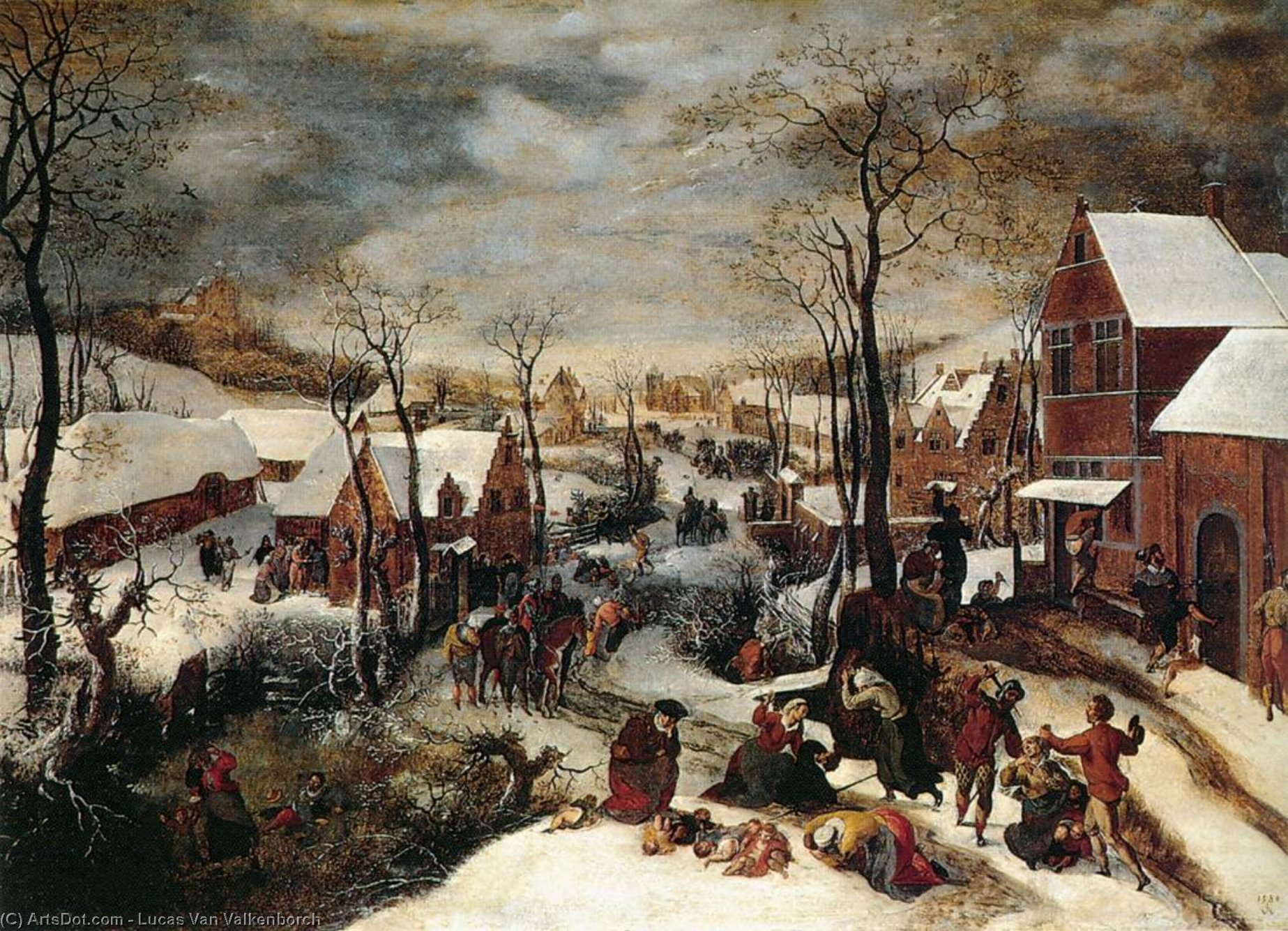 The Massacre Of The Innocents — Lucas Van Valkenborch