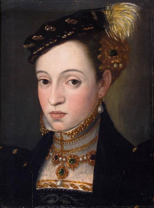 Busto De Una Hija De Fernando I — Giuseppe Arcimboldo