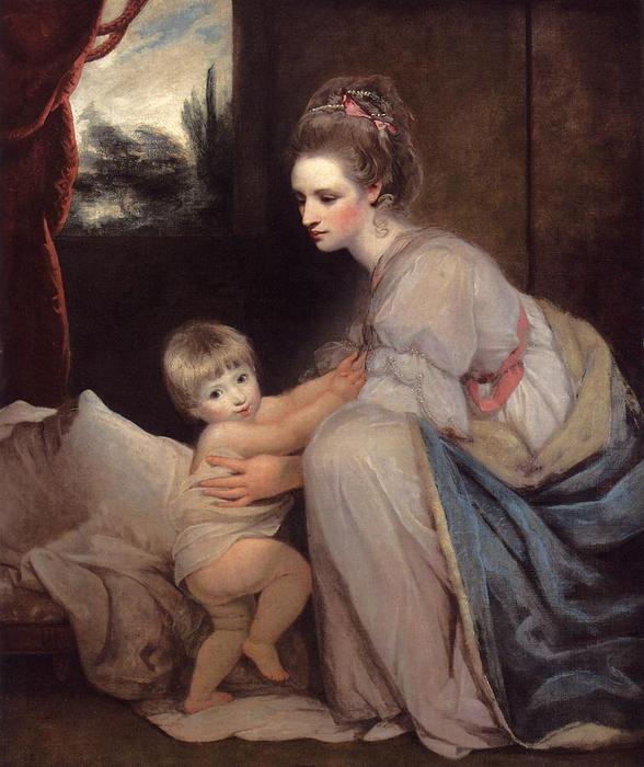 Mrs. William Beresford And Her Son John, Later Lord Decies — Sir Joshua Reynolds