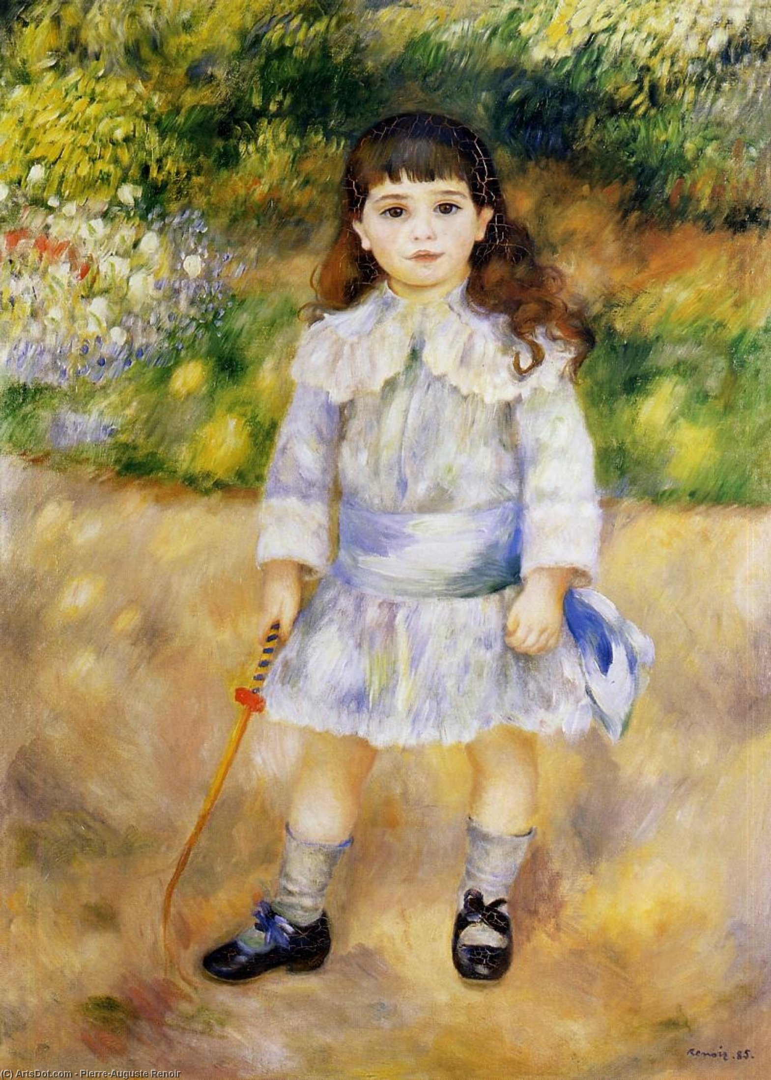 Child With A Whip — Pierre-auguste Renoir