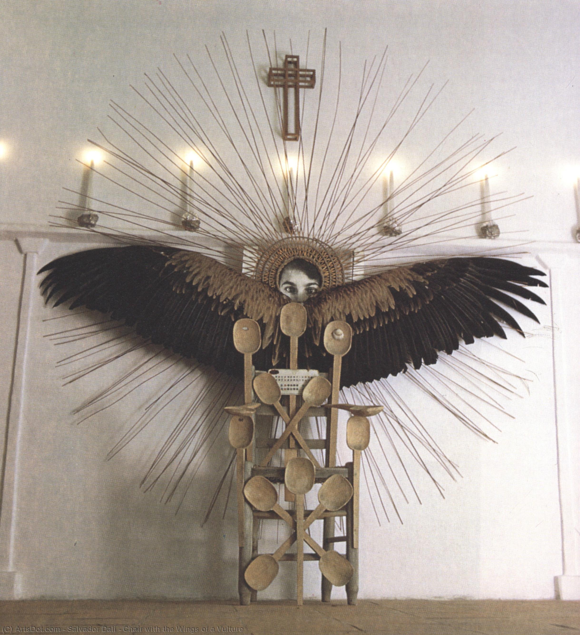 Chair With The Wings Of A Vulture — Salvador Dalí