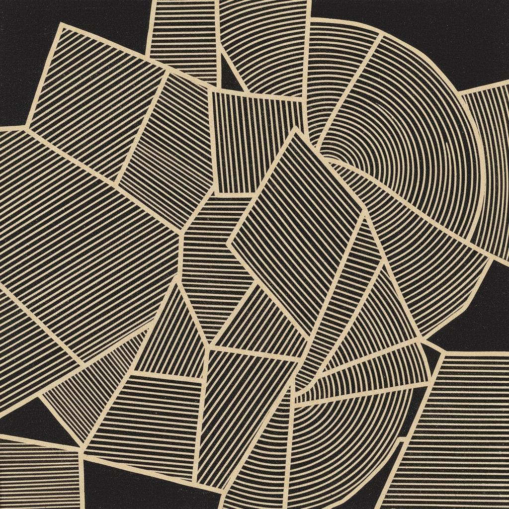 Fragmented Equilibrium: A Monochromatic Study Of Rhythmic Geometric Shadows And Light — Laurent Fabre