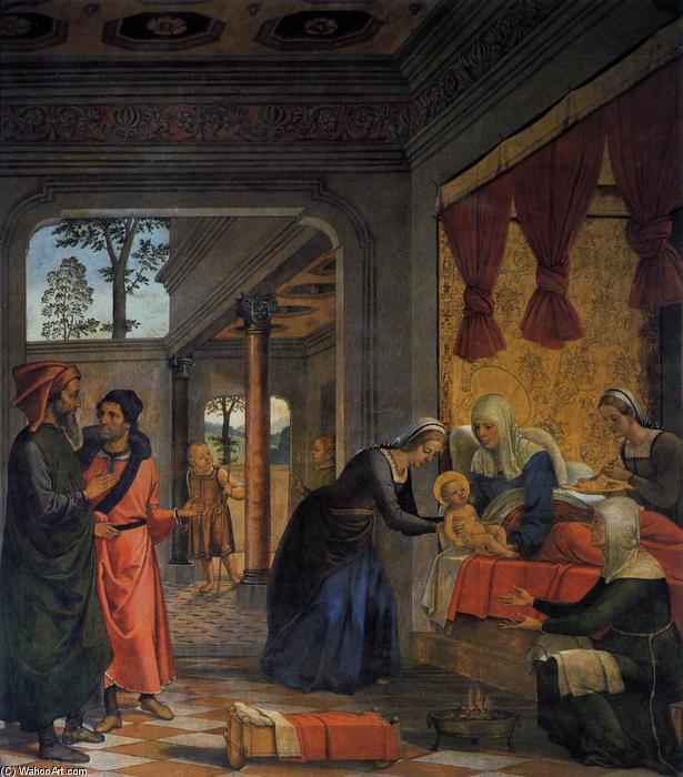The Birth Of The Virgin — Juan De Borgoña